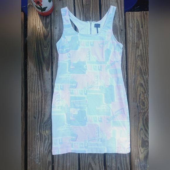 KENDAL & KYLIE Denim bodycon Dress - Picture 1 of 6